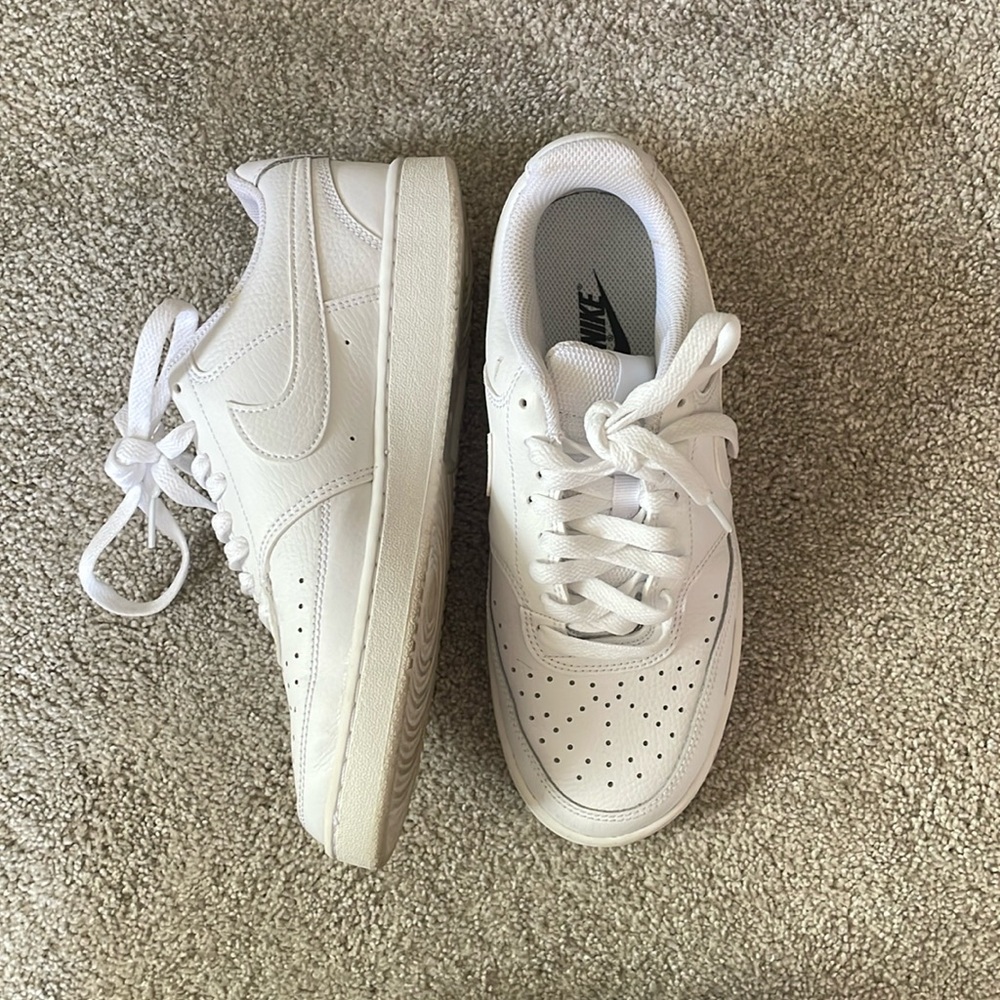 Nike white shoes